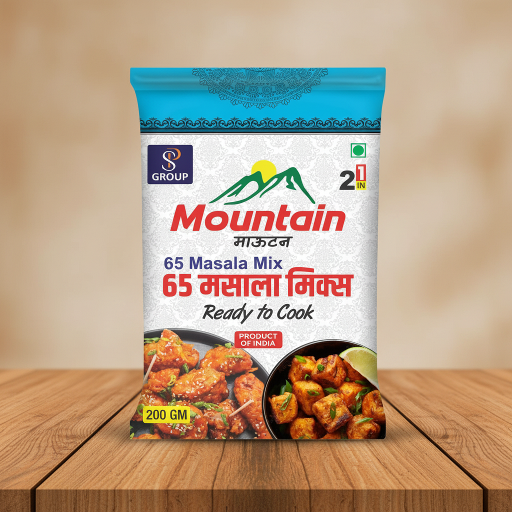 MOUNTAIN 65 Masala Mix Ready To Cook, Rajeshwari SHG, 200grams