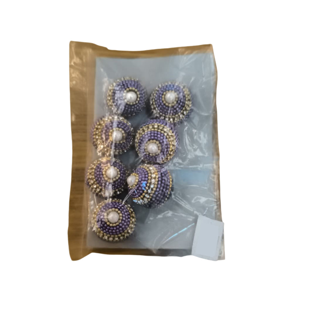 ESHWARI Saptpadi Supari Pack of 14(7 X 2 Pack) Traditional Wedding Ritual Betel Nut Decorative Pooja Accessory Colorful Handcrafted Ceremonial Set