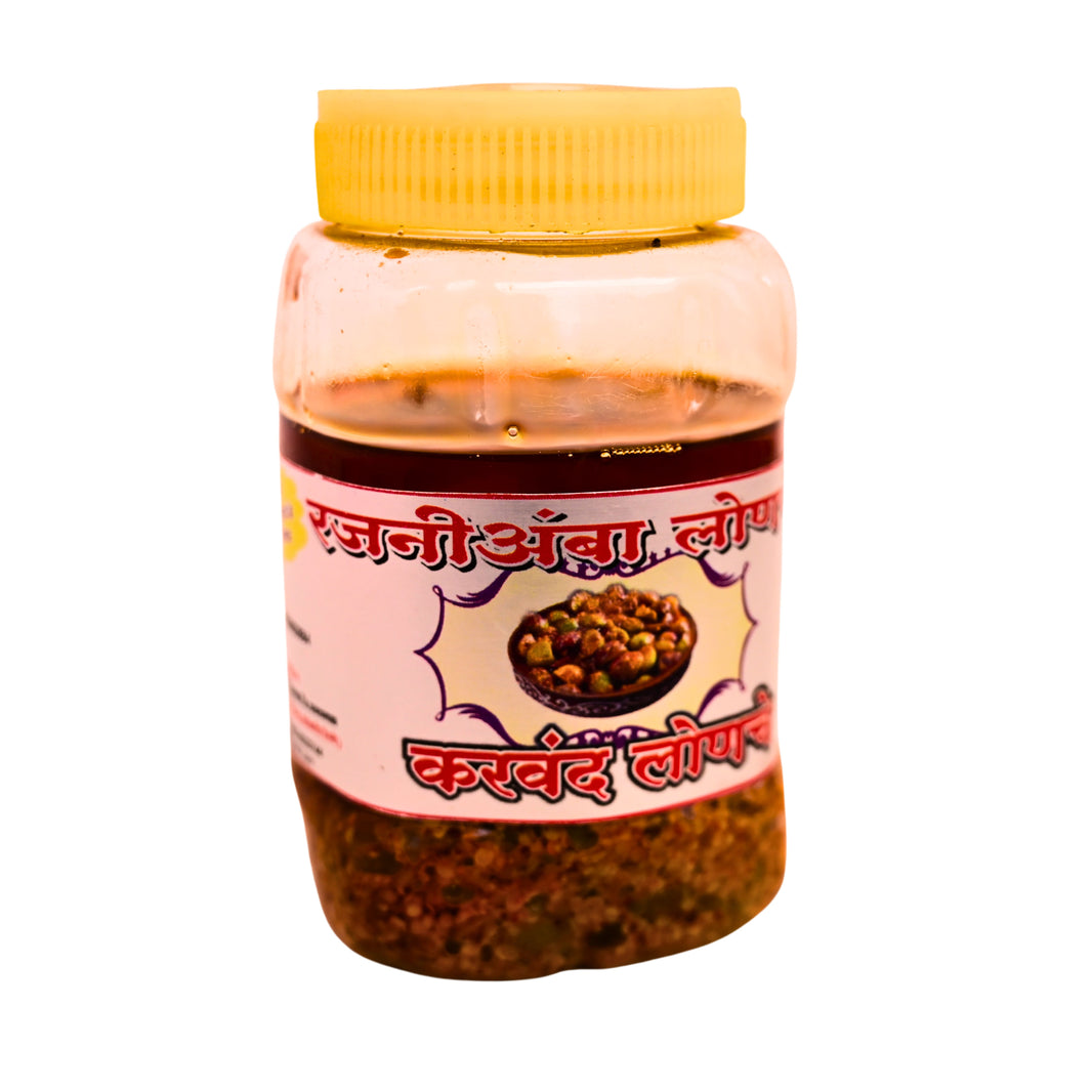 RAJANI - Karvand Pickles | Natural, Authentic, Chemical-Free, Premium Quality | Pack of 250 gm