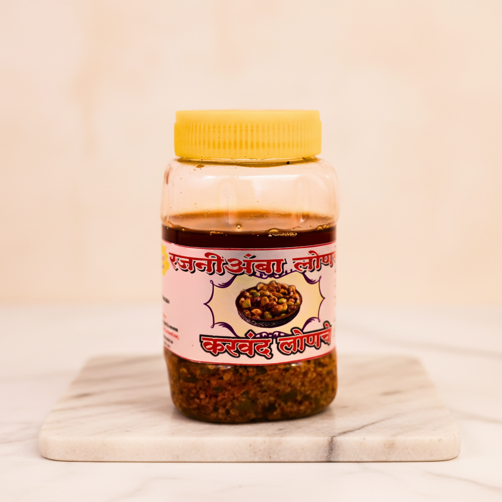 RAJANI - Karvand Pickles | Natural, Authentic, Chemical-Free, Premium Quality | Pack of 250 gm