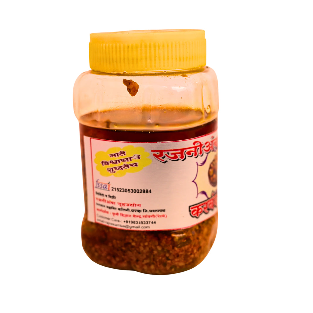 RAJANI - Karvand Pickles | Natural, Authentic, Chemical-Free, Premium Quality | Pack of 250 gm
