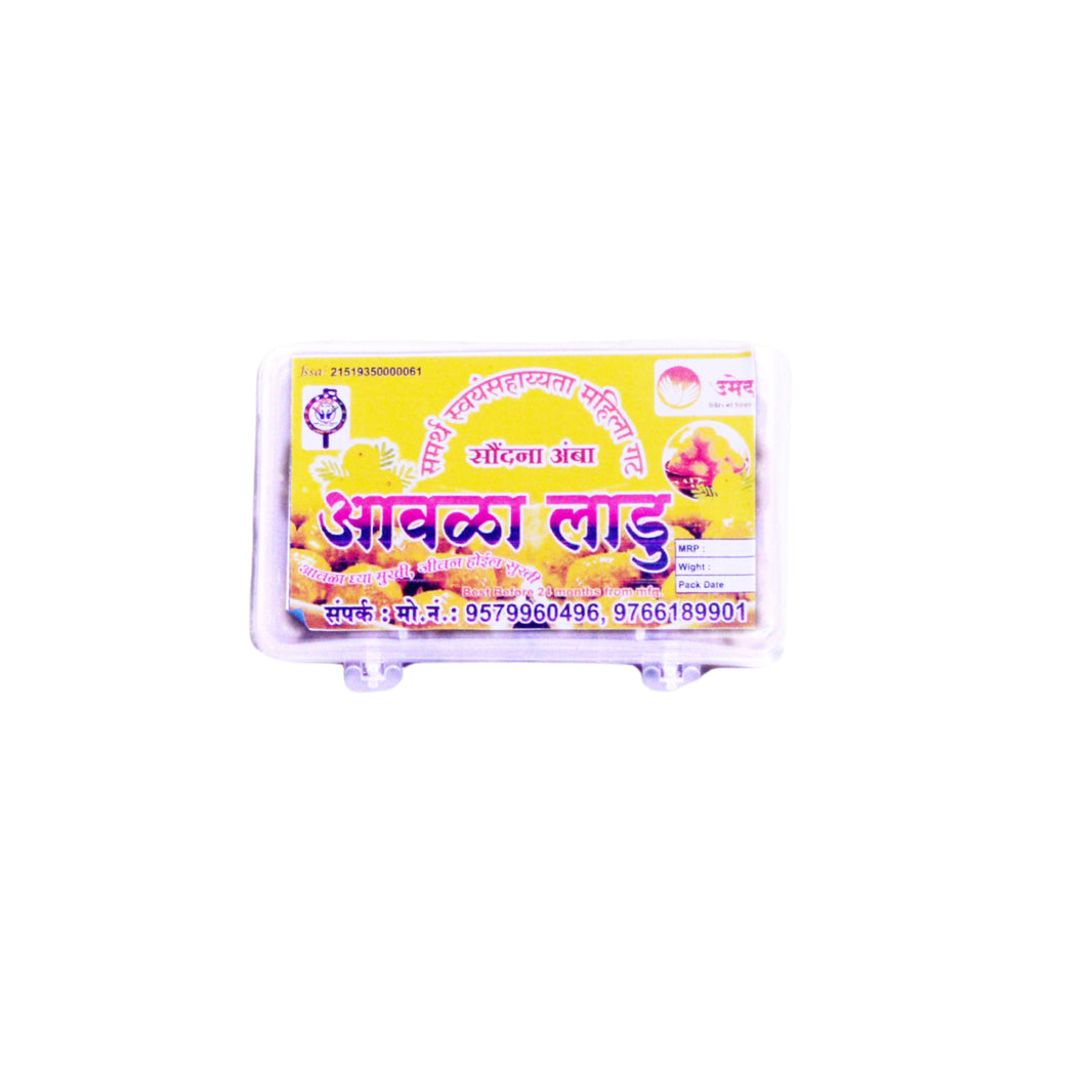 SAMARTH Awala Ladu Natural Amla Sweet Laddu Pack of 100 gm Traditional Healthy Indian Snack