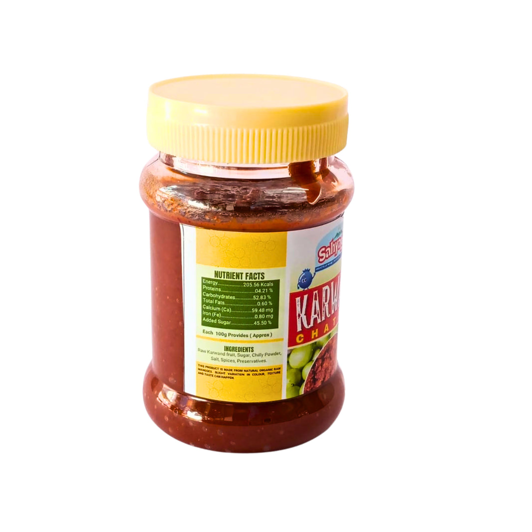 SAHYAGIRI Karvand Chutney, Natural Ingredients, No Artificial Colour, Pack of 200 gm