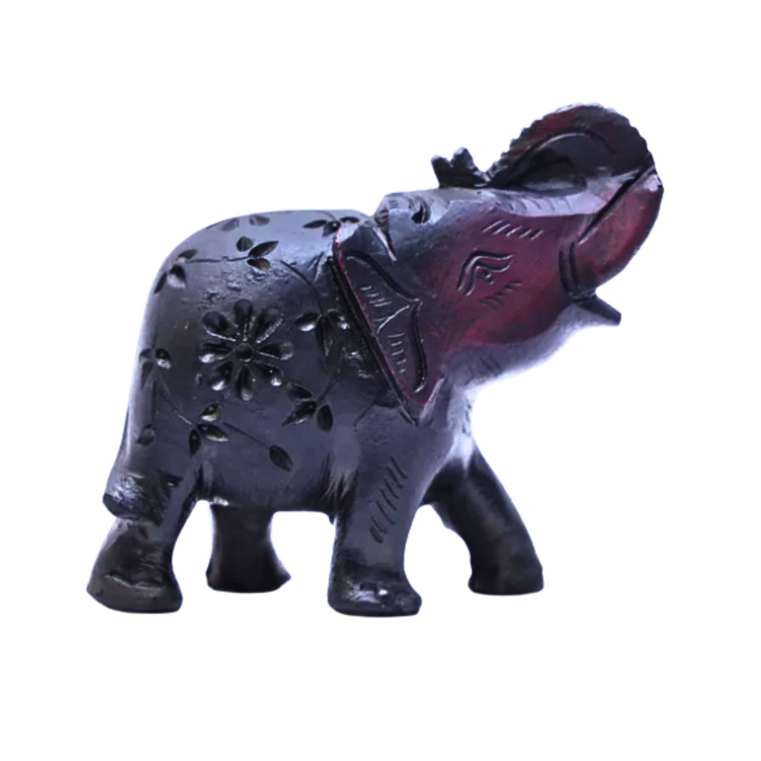 SHIVBAI, Gaj Laxmi, Natural Wood, Local Craftsmanship, Single, Floral