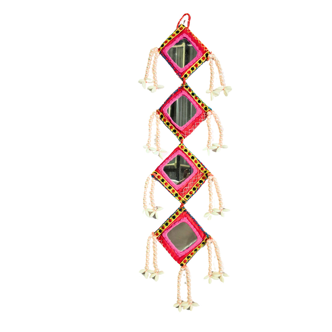 SHILPKAR HANDICRAFT – Blue Wall Hanging Decoration - handcrafted, decorative, wall-art - Pack of 50gm