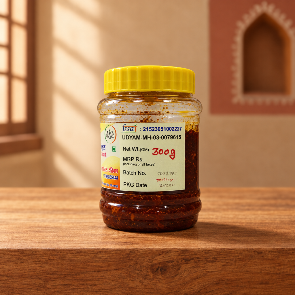 MADHURA Kavath Pickle, Natural Ingredients, No Artificial Colour, Pack of 300 gm