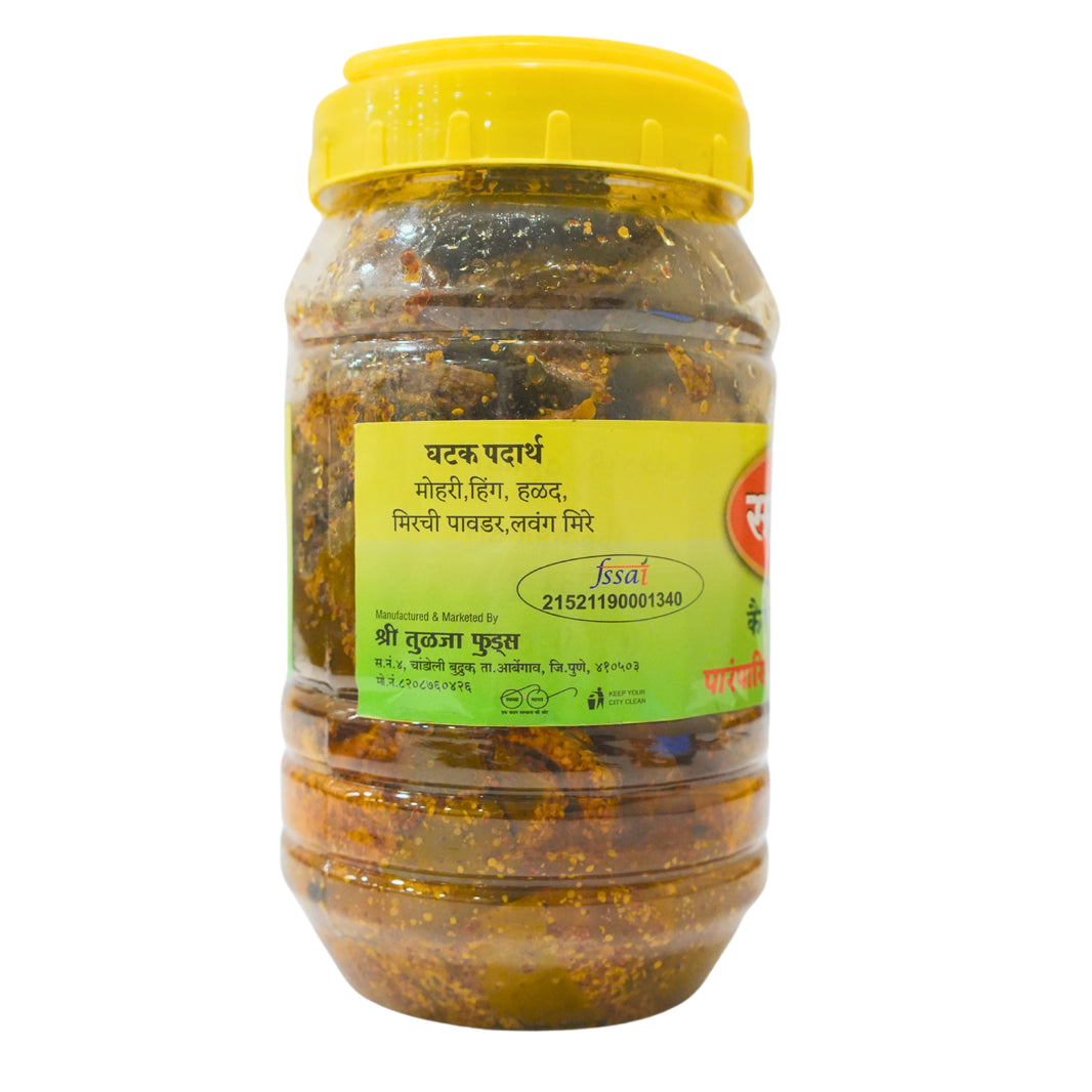 SAMRUDDHI Mango Pickle, Natural Ingredients, No Artificial Essence, Pack of 1000 gms