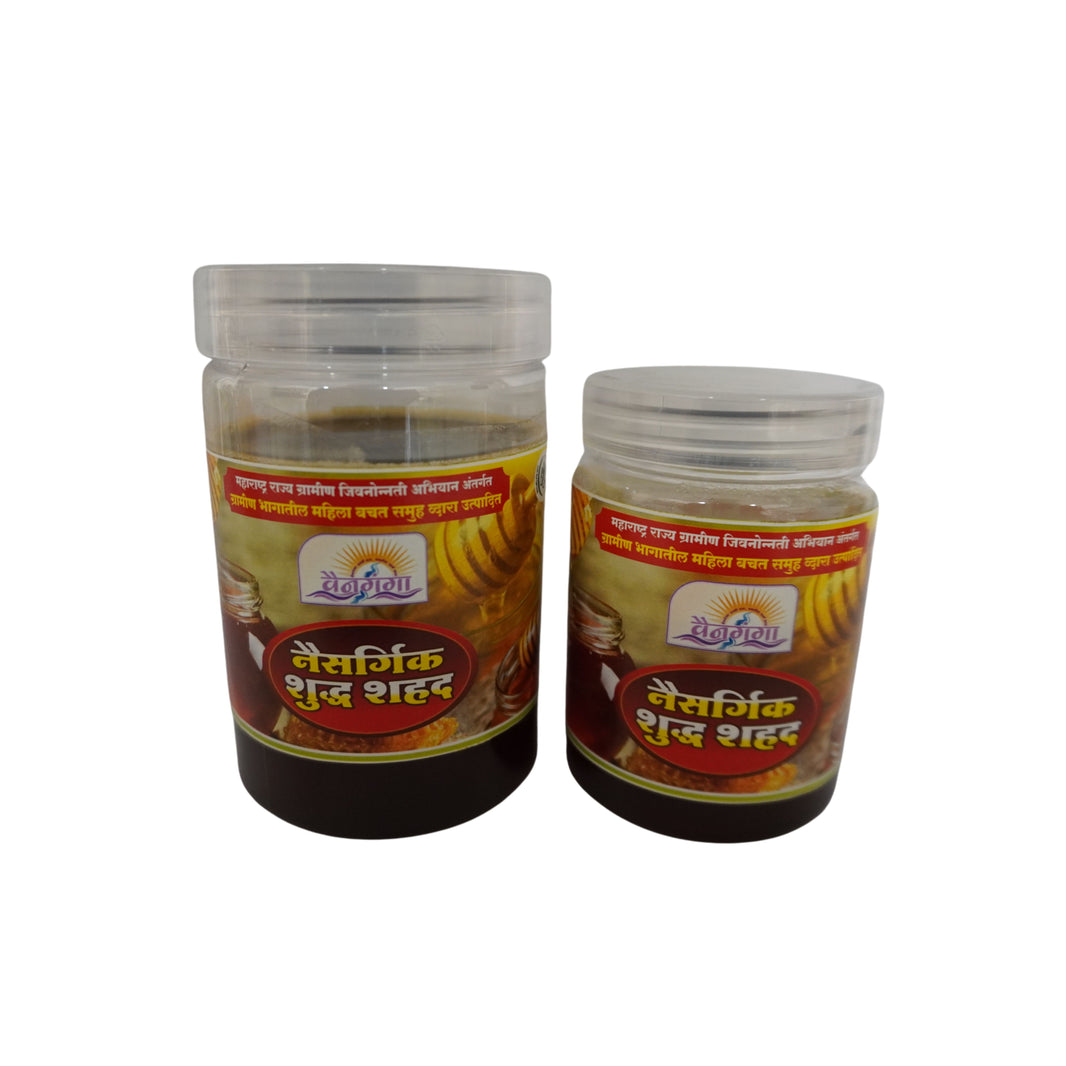 VAINGANGA Honey, Made By Shri Sant Gadagebaba SHG, Natural Ingredients, No Artificial Flavours, Pack of 500gm