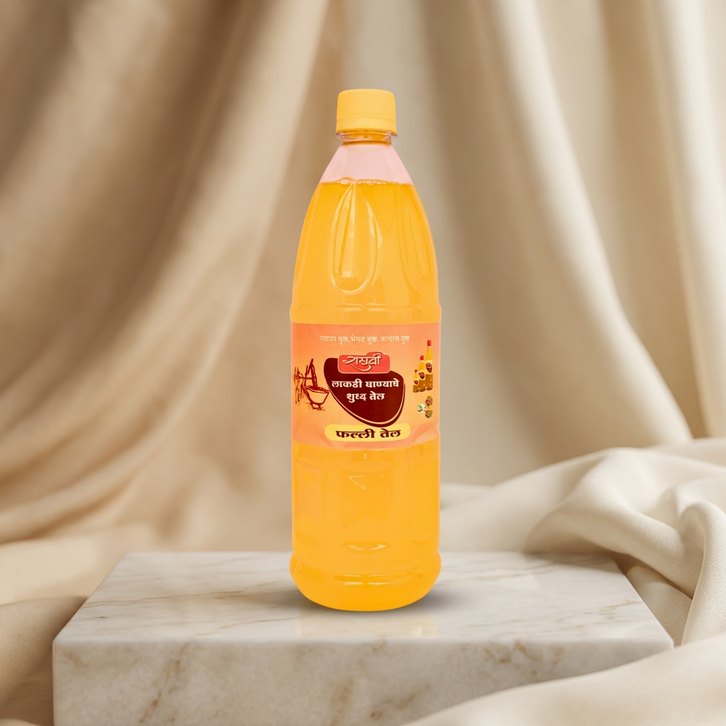 RAGHAVI - Ground Nut Oil | Natural, Authentic, Chemical-Free, Premium Quality | Pack of 1000 ml