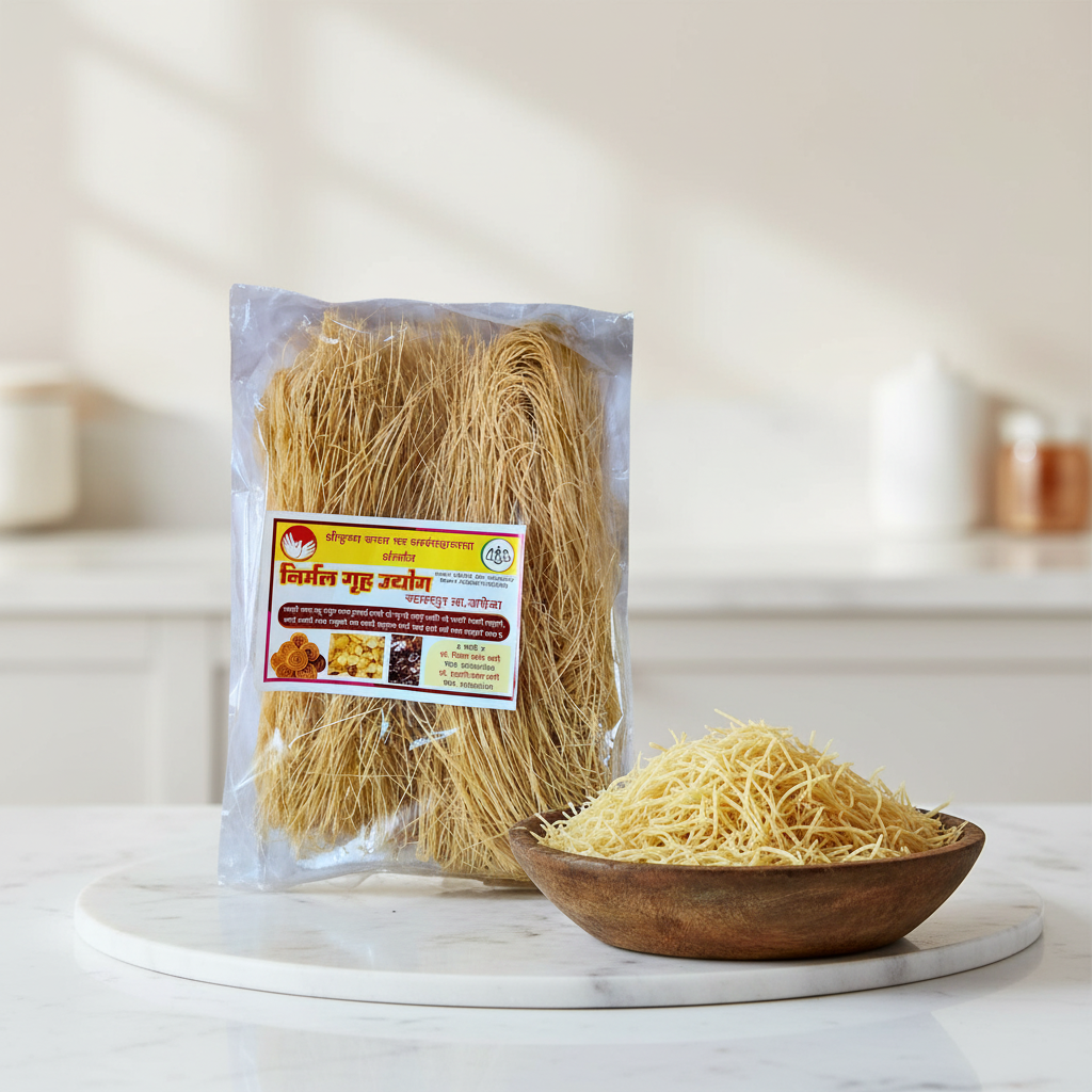SHREE KRUSHAN - Hat Shevai | Authentic, Freshly Made, No Artificial Flavor, Healthy Snack | 500 gm