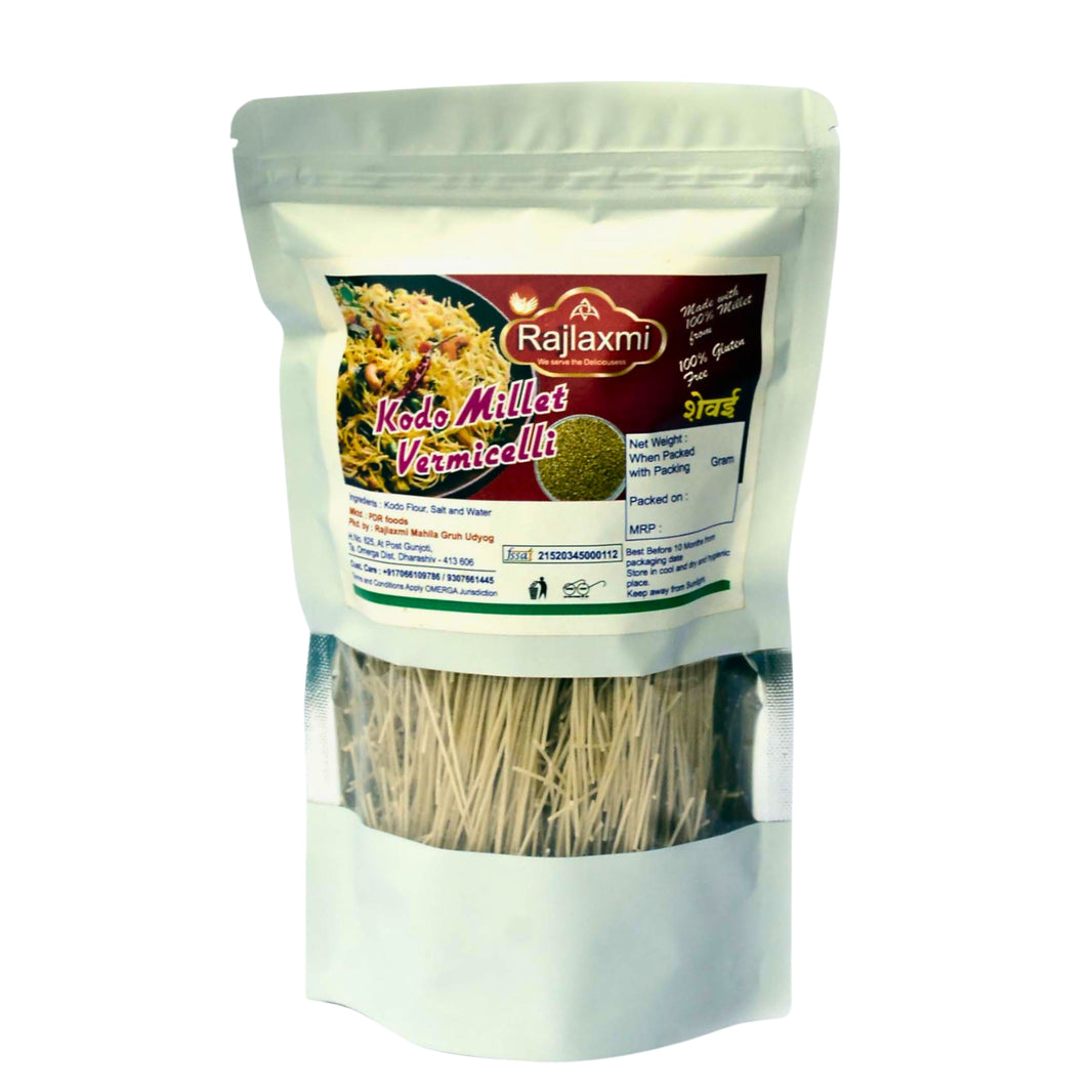 RAJLAXMI Kodo Millet Vermicelli 400 gm(200g X 2) Nutritious Sevaiya Traditional Millet Healthy Kitchen Ingredient Light Quick Cooking Food