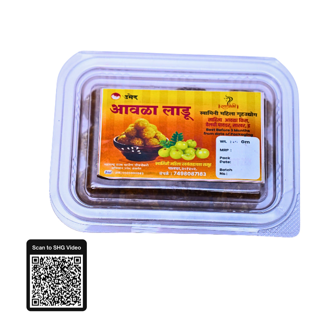 SWAMINI, Amala Ladoo, Made By Natural Ingredients, No Artificial Flavour, Pack of 100 gm