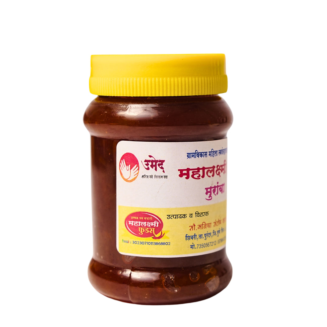 MAHALAKSHAMI FOODS, Muramba, Garmvikas SHG, Natural Ingredients, No Artificial Colour, Pack of 250 gm