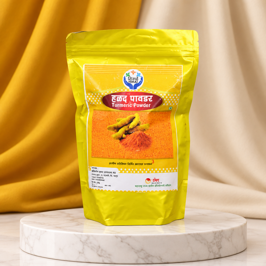 PARIVARTAN SHG Made By Natural  Turmeric Powder Pack Of 1 kg