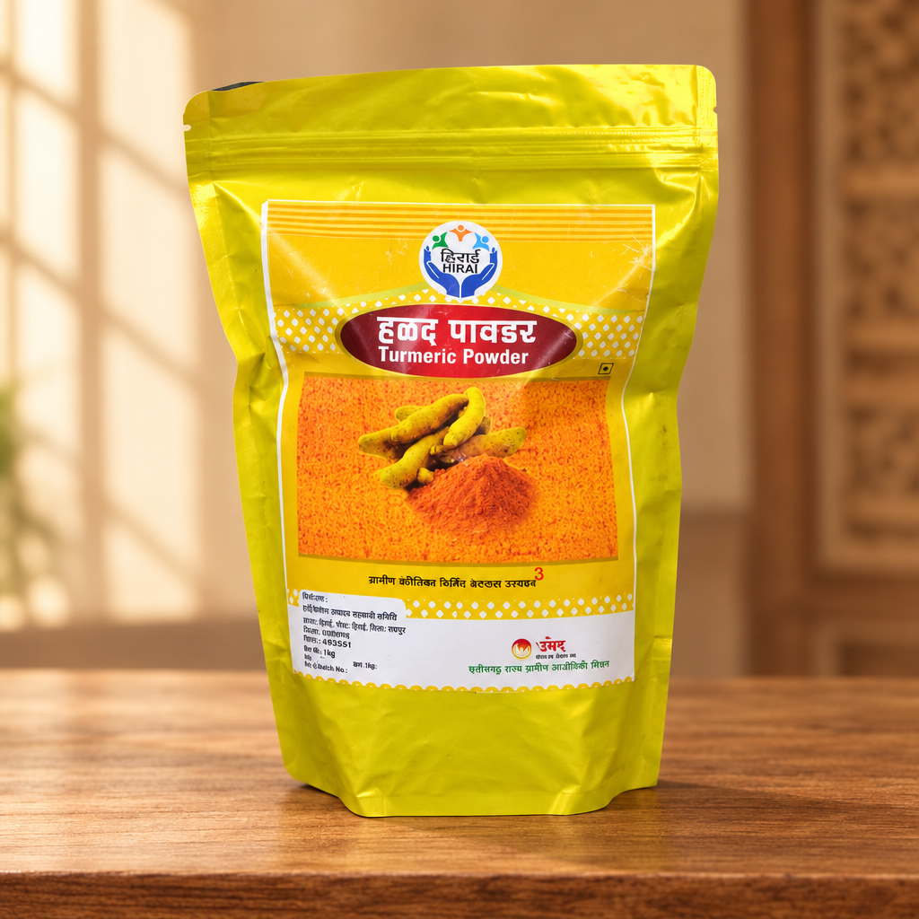 PARIVARTAN SHG Made By Natural  Turmeric Powder Pack Of 1 kg