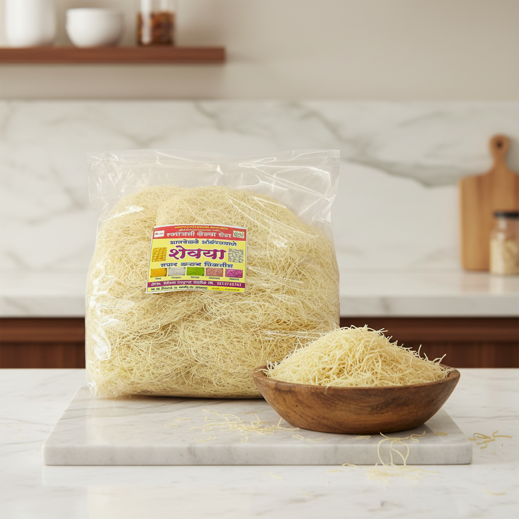 SWARANJALI Shevai, No Maida, Laxmi SHG, Made By Natural Ingredients, Pack of 1000 gm