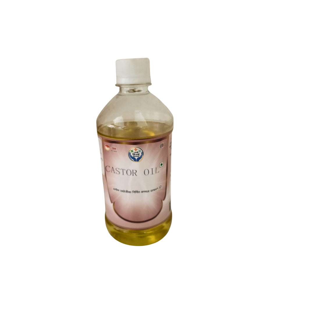 RANI HIRAI Castor Oil Pack Of 400ml Natural Thick Multipurpose Rural Utility Oil Traditional Household Agricultural External Use Authentic Quality