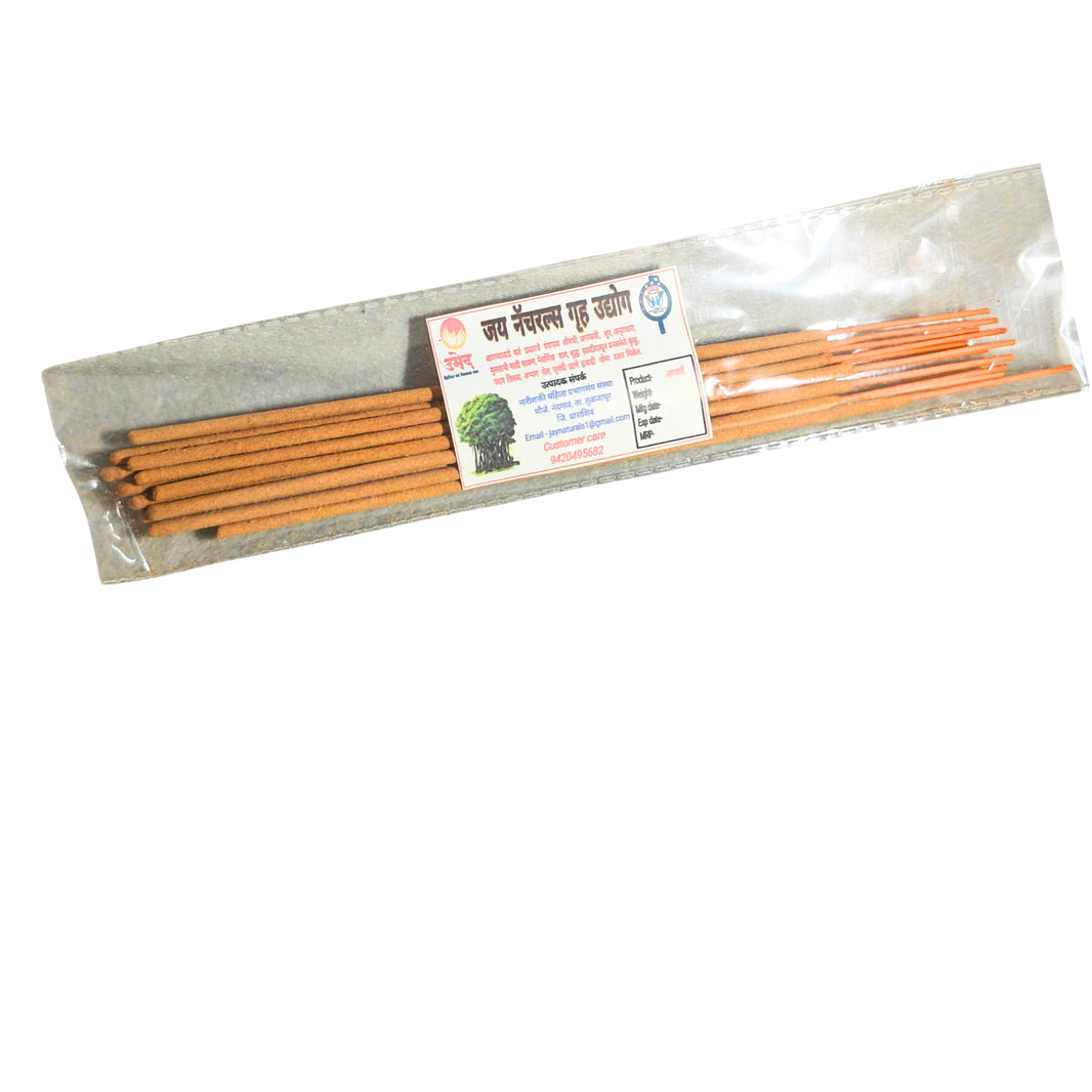 JAY NATURALS – Loban Agarbatti Premium Incense Sticks Calming & Purifying Aroma Made with Natural Loban Resin – Pack of 12 Sticks