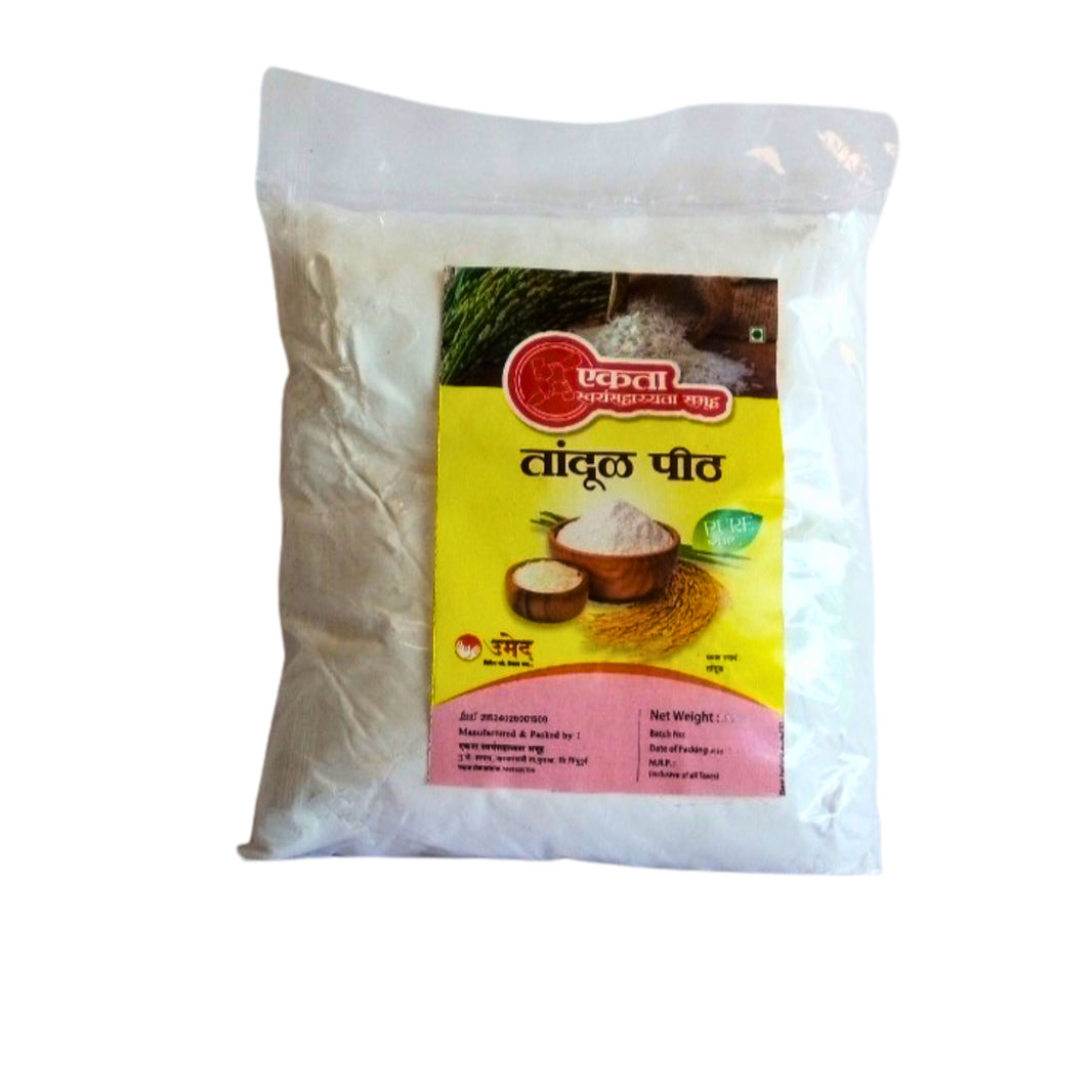 EKATA Sadha Rice Flour, Natural, Healthy, Best Quality, Pack of 1000 gm