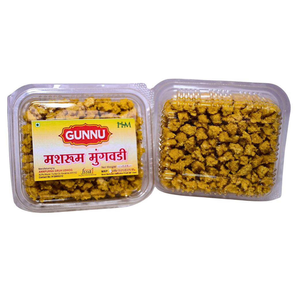 ANNAPURNA - Mashroom Mung Wadi | Natural, Authentic, Chemical-Free, Premium Quality | Pack of 200 gm