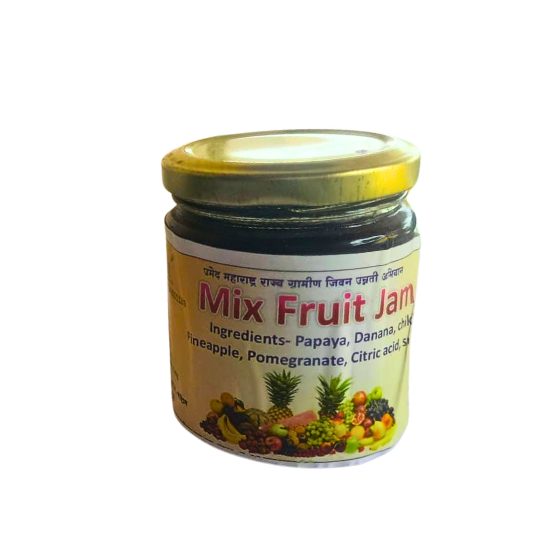 EKTA – Mix Fruit Jam - Premium Quality, Handmade with Care, Authentic, Durable - Pack of 200 gm