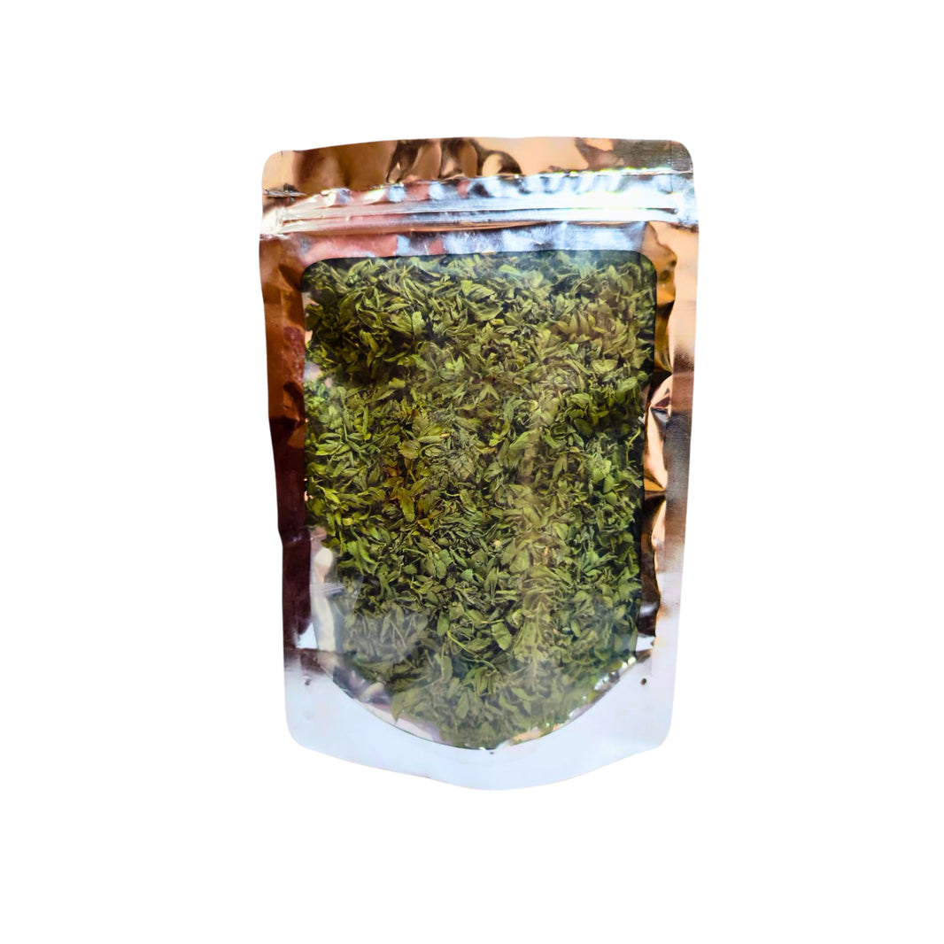 UNCHA BHARARI, Dehydrated Chickpea Leaves, No Added Colours & No Preservatives, Pack Of 25 gm