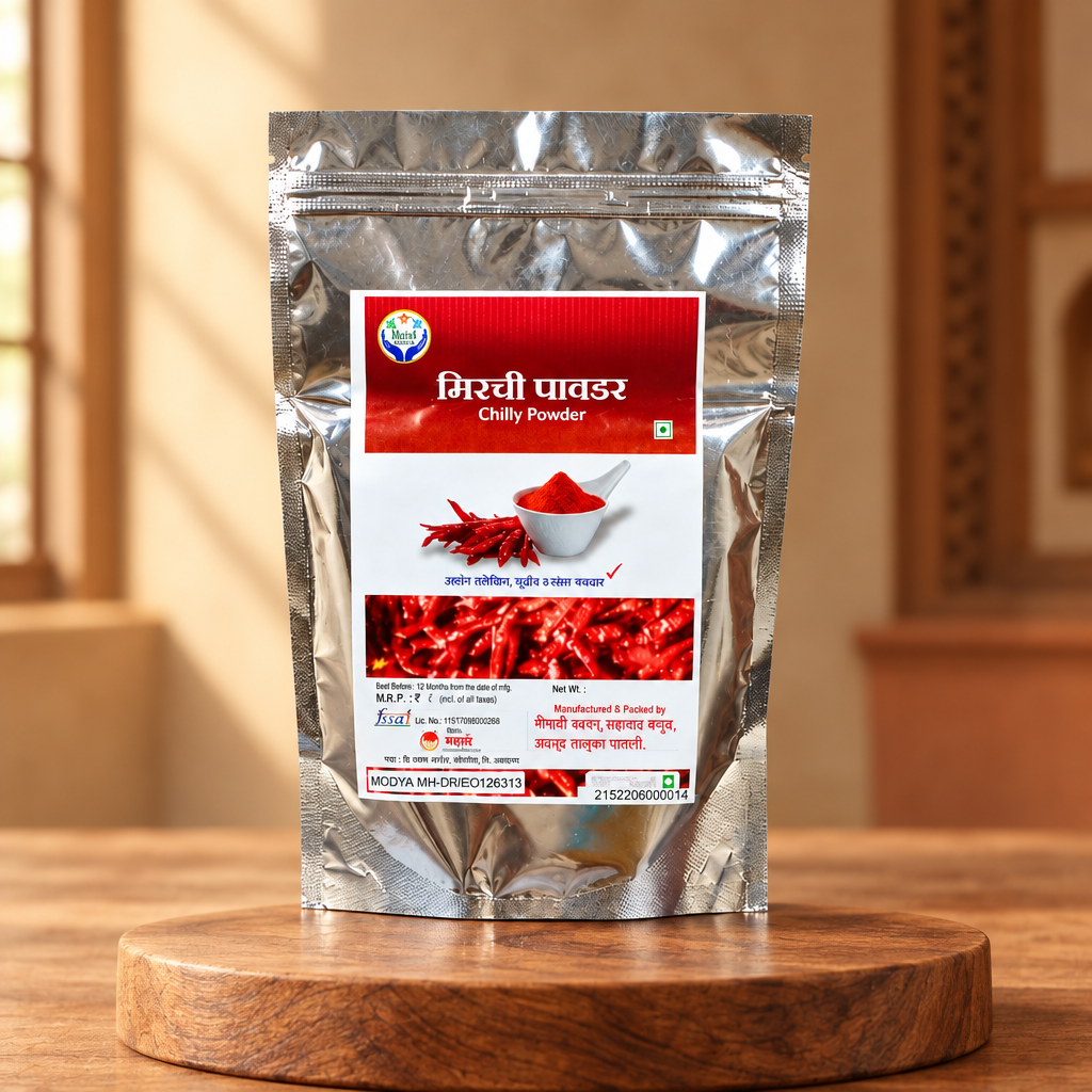 VAISHNAVI SHG, Produced By SHG Women, Natural Chilli Powder, Pack Of 1