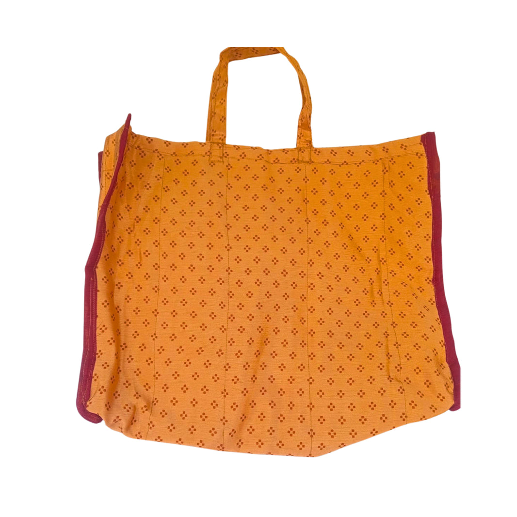 MAULI Bajari Bag, Medium Sized, Brown Colour, Handmade by Mauli SHG, Eco-friendly and Washable, Pack Of 1 no