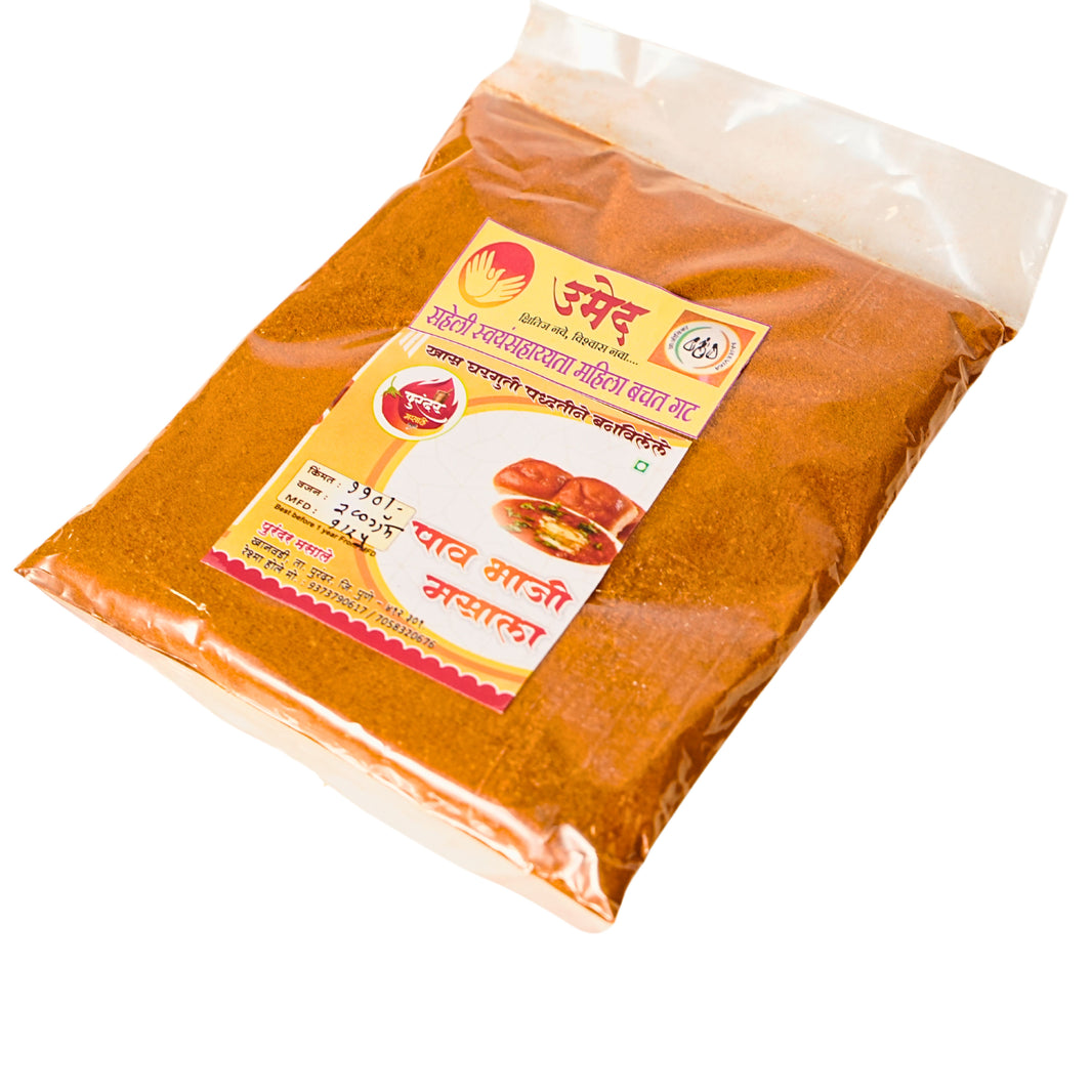 PURANDAR MASALA, Pavbhaji Masala, Saheli SHG, Made by Natural Ingredients, No Artificial Chemicals, Pack of 200 gm