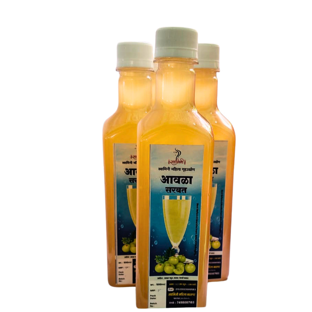 SWAMINI, Amala Sharbat, Natural Ingredients, No Artificial Essence, Pack of 500 ml