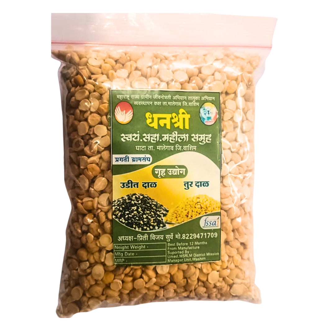 DHANSHREE – Tur Dal - Premium Quality, Handmade with Care, Authentic, Durable - Pack of 500 gm