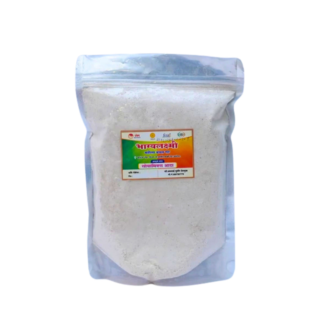 LAXMI, Soya Mix Flour,Bhagyalaxmi SHG, Natural Ingredients, No Artificial Chemical, Pack of 1000 gm