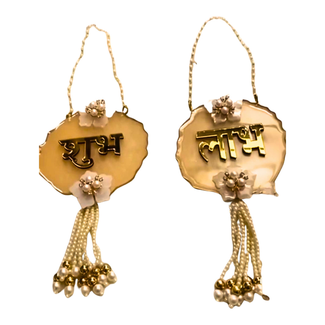 LAXMI MATA – Shubha Labh (Resin) | Premium Quality, Handmade with Care, Authentic, Durable | Pack of 1 Pics