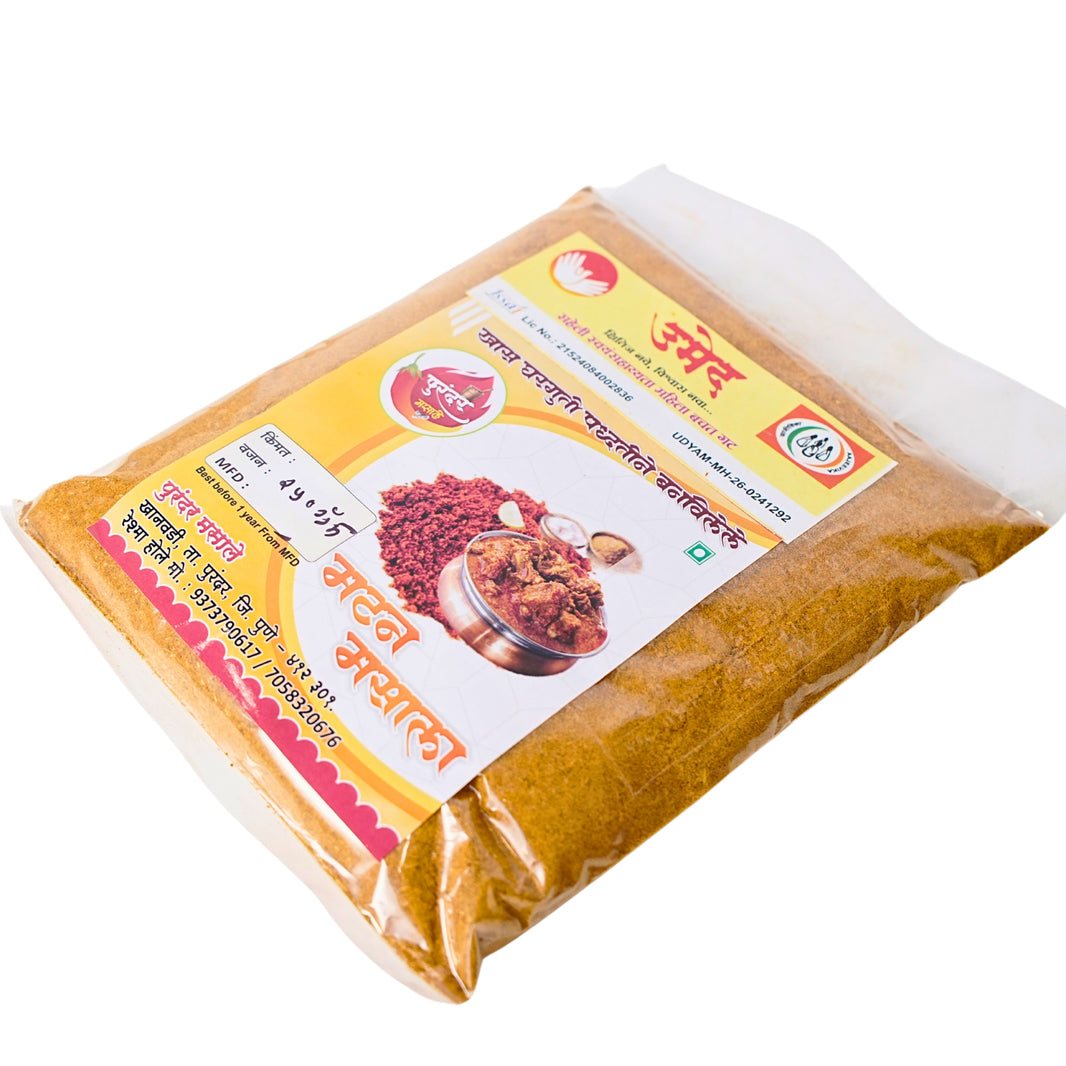 PURANDAR MASALA, Mutton Masala, Saheli SHG, Made by Natural Ingredients, No Artificial Chemicals, Pack of 250 gm