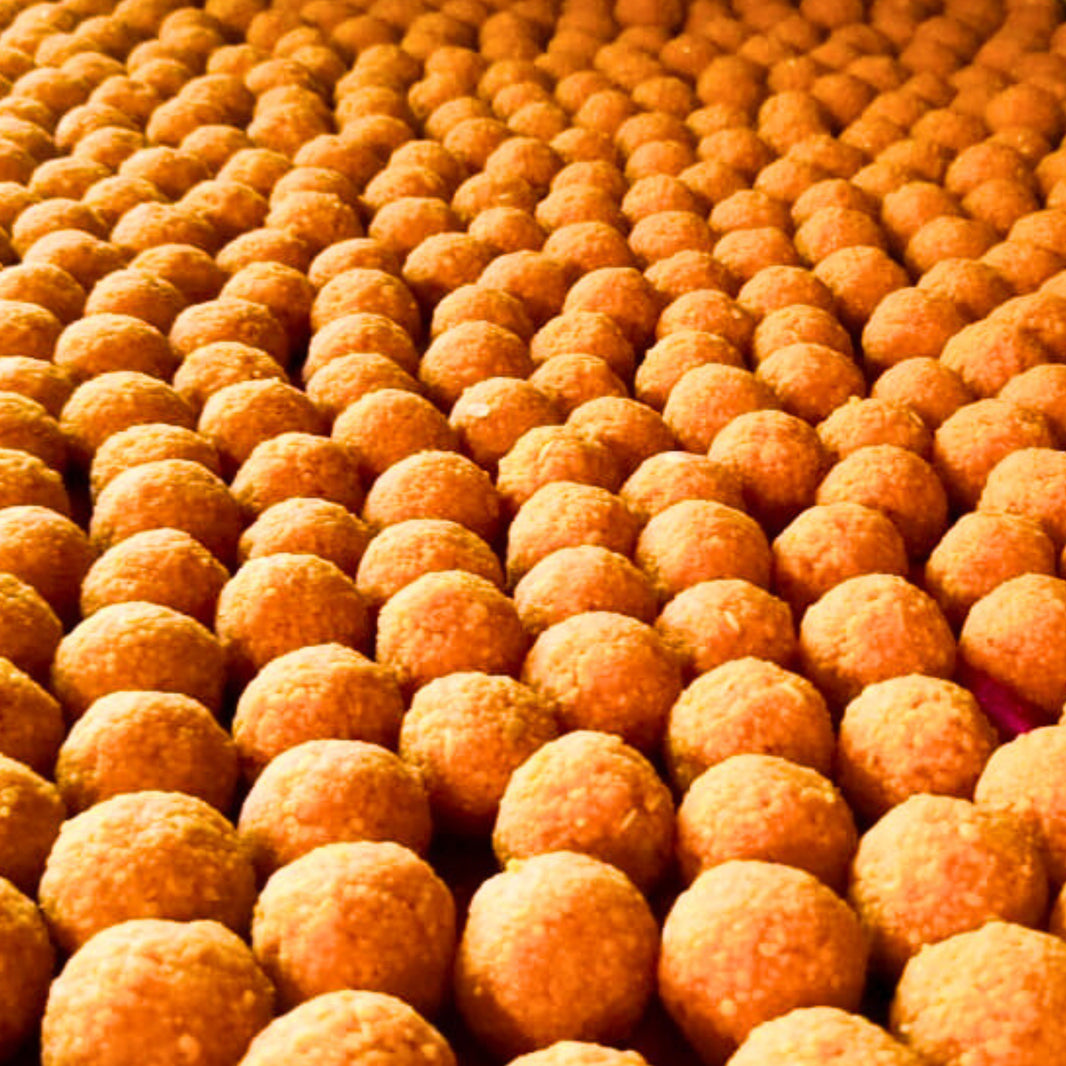 SUGARAN Motichur laadu | Nutritious No added Flavour No added colour Handmade | Pack of 500 gm