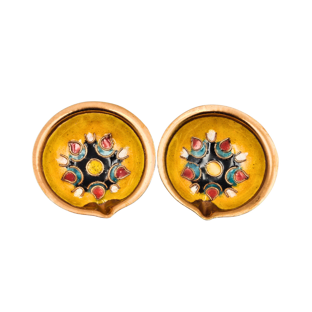 TAMRAKALA Panti 2.5 Inch Pack Of 1 Item Traditional Decorative Pooja Accessory Festive Ceremonial Home Decor