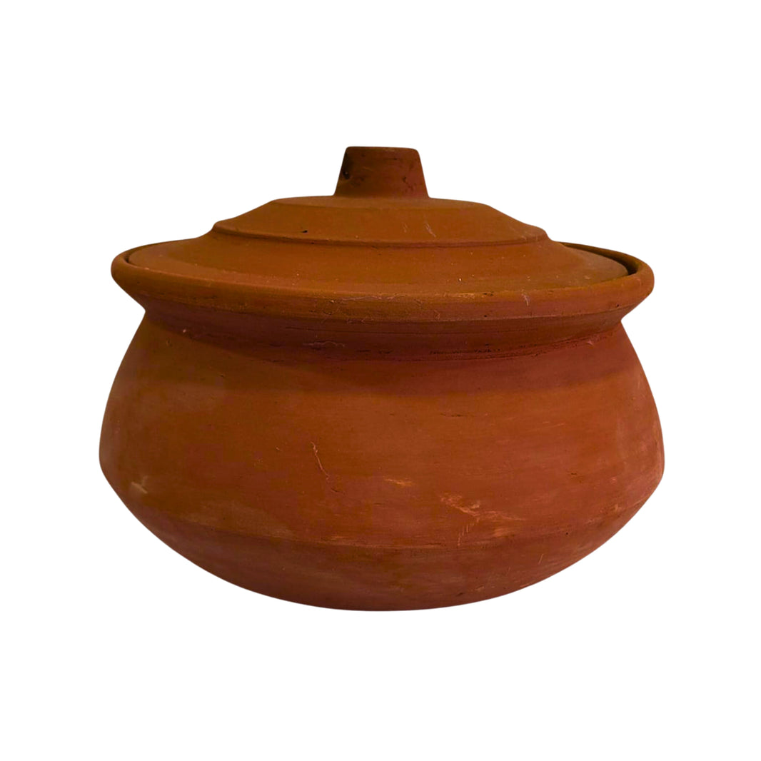 YASHASWINI MAHILA PG - Biryani Pot Clay Large | Natural, Pure, Traditional, Handmade | 1