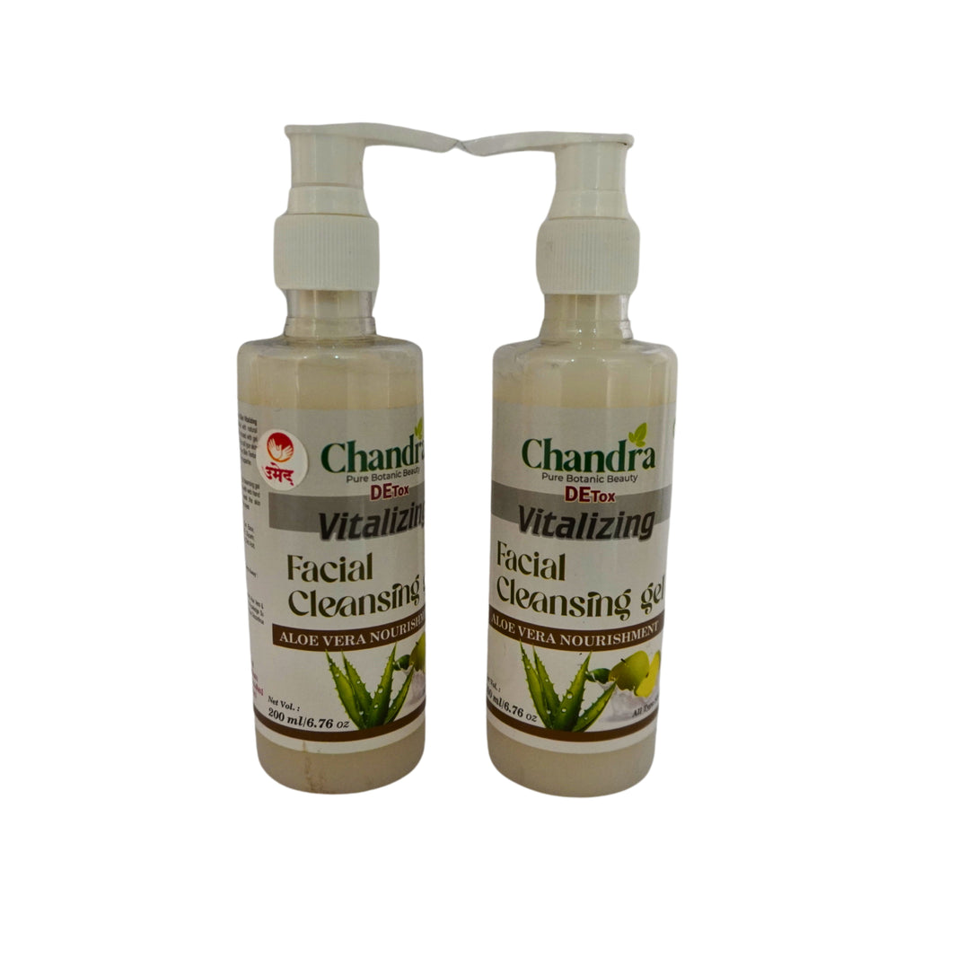 VAINGANGA , Sakhi SHG, Chandra Detox Facial Cleansing Gel, Made By Natural Ingredients, No Artificial Chemical, Pack of 250 gm