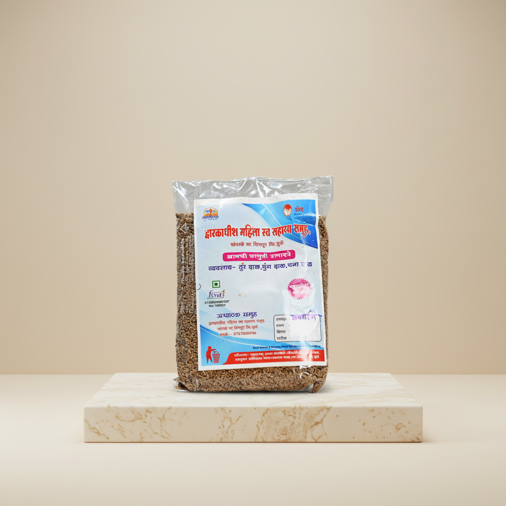 DWARKADISH Ajwain Pack Of 1000gm Natural Carom Seeds Fresh Aroma Premium Spice Daily Cooking Traditional Quality