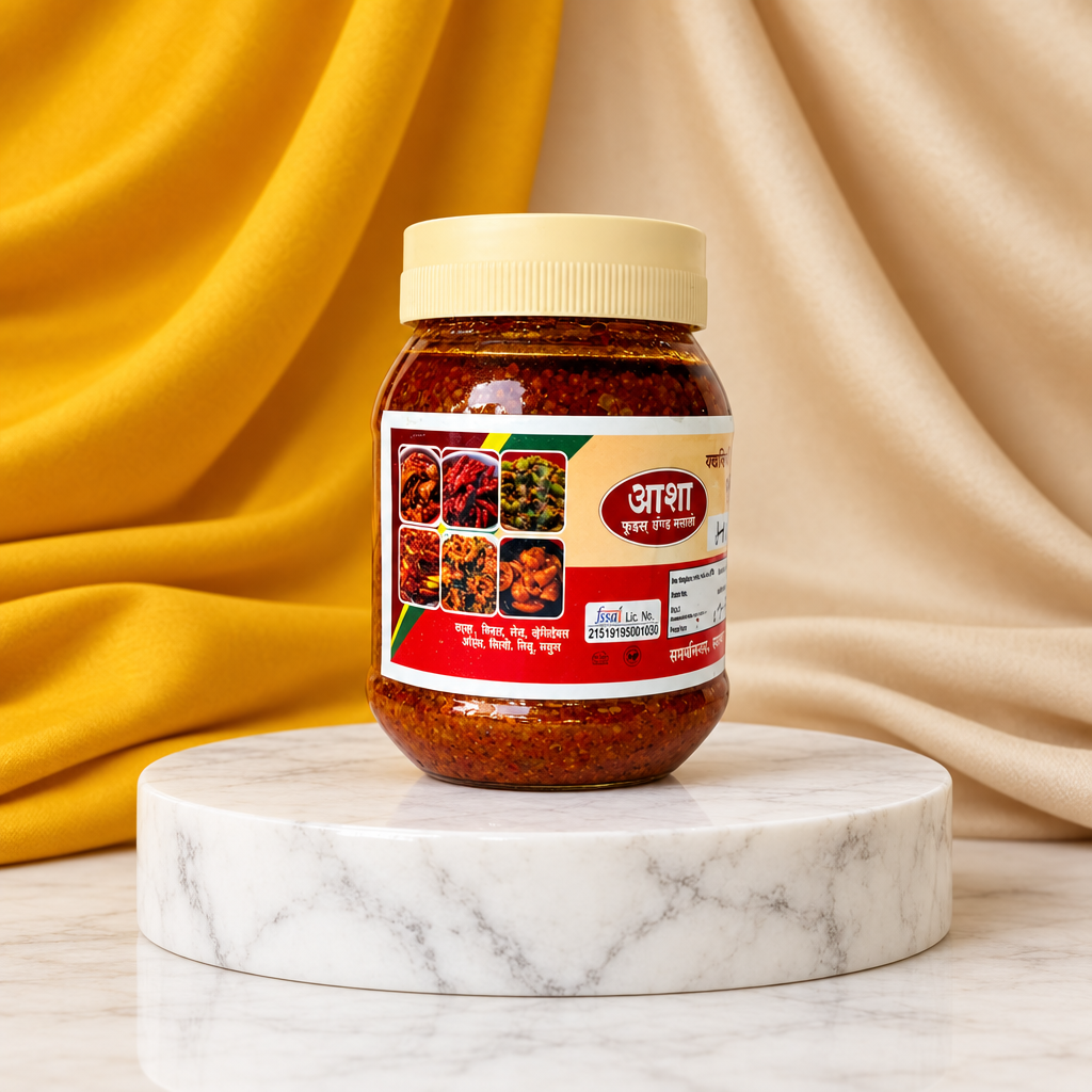 ASHA FOODS Maain Mula Pickle, Maainmula Lonache, Maitrey SHG, Natural Ingredients, No Artificial Colour, Pack of 250 gm