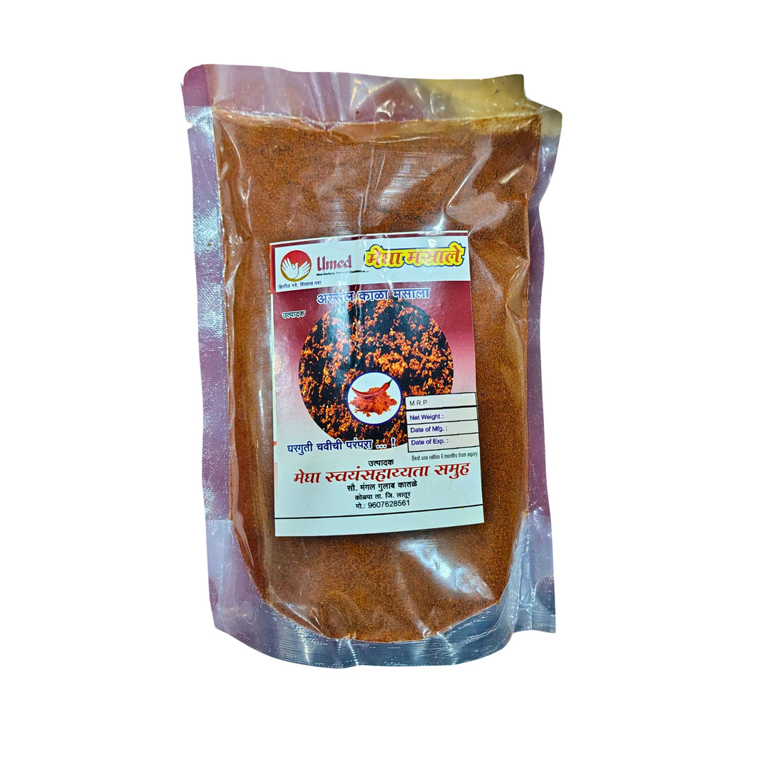 MEGHA Kala Masala Authentic Maharashtrian Spice Mix Made From Selected Whole Spices Rich Aroma No Chemicals 500 gm
