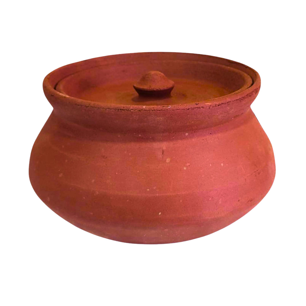 YASHASWINI MAHILA PG - Biryani Pot Clay Small | Natural, Pure, Traditional, Handmade | 1