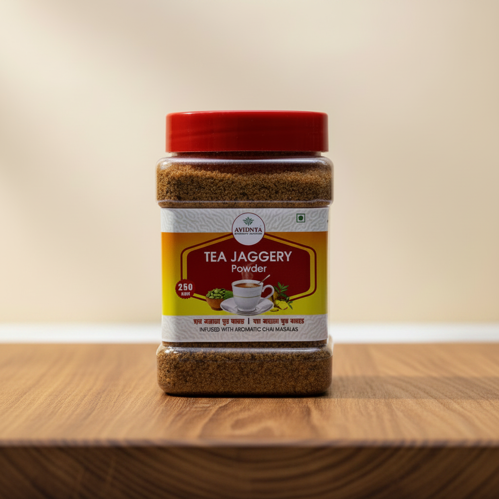MORYA Pure Deshi Gul Natural Chemical-Free Tea Jaggery Pack of 250 gm