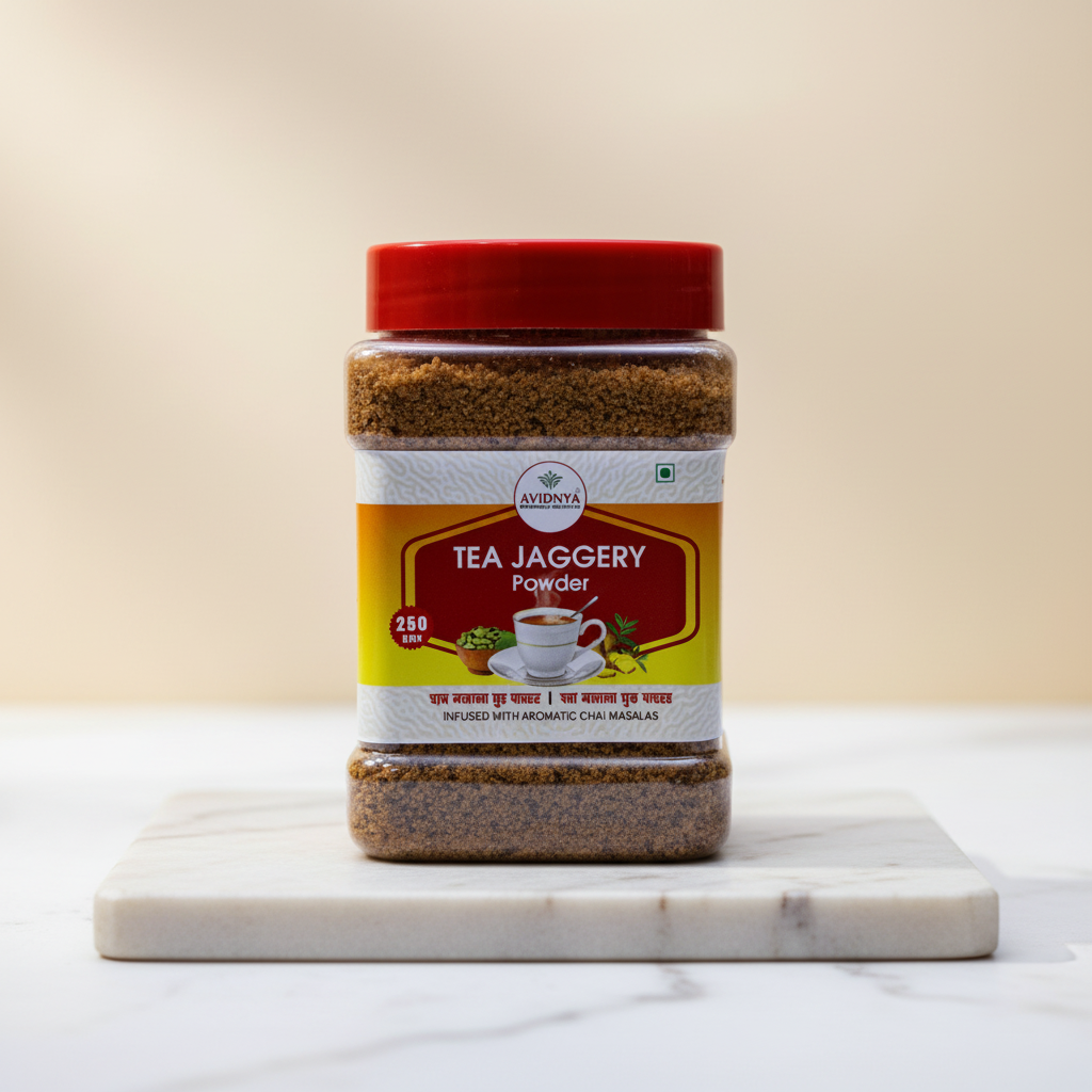 MORYA Pure Deshi Gul Natural Chemical-Free Tea Jaggery Pack of 250 gm