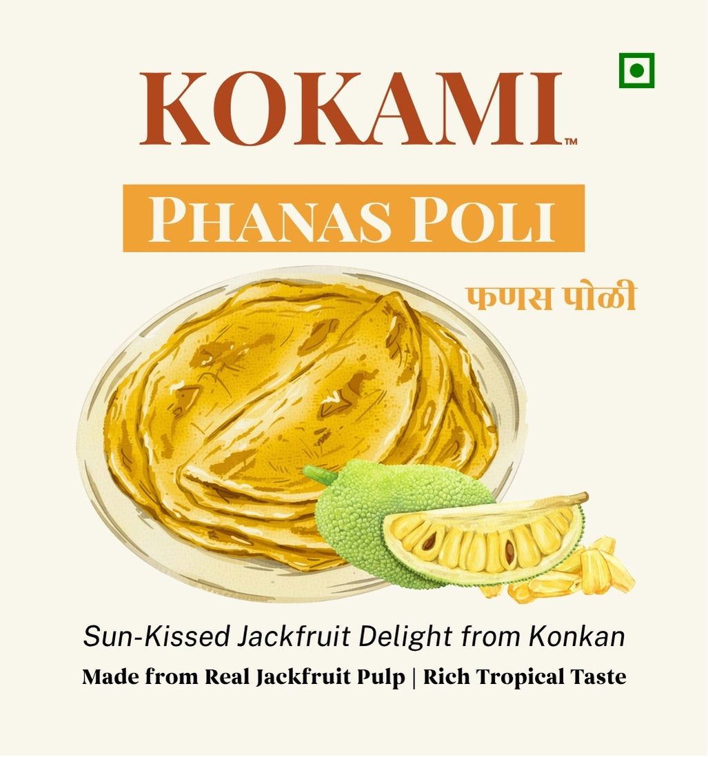 KOKAMI Phanas Poli, Durgalaxmi SHG, Natural Ingredients, No Artificial Essence, Pack of 100g