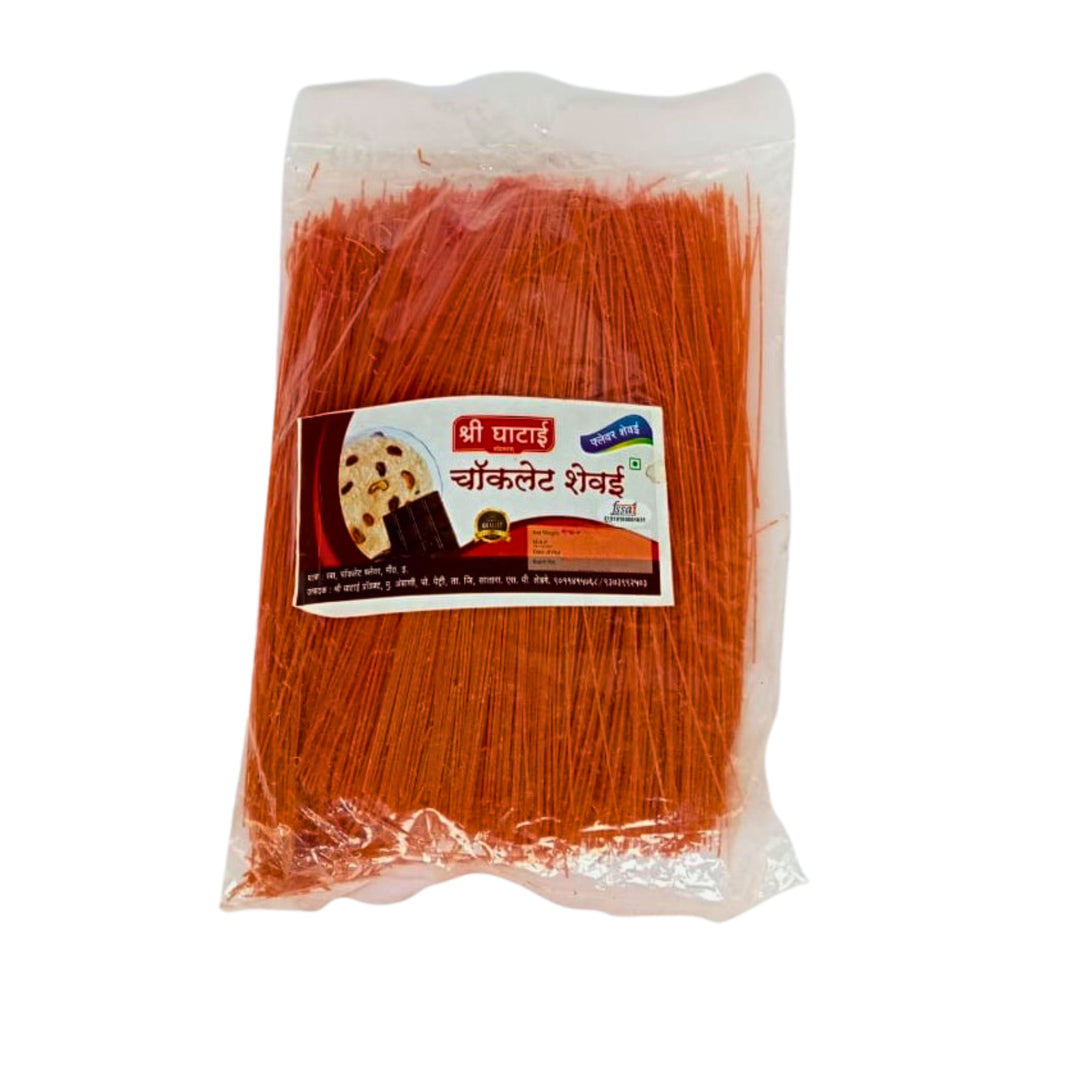 GHATAIDEVI SHG, Chocolate Shevai, No Maida Made By Natural Ingredients, Pack of 200 gm