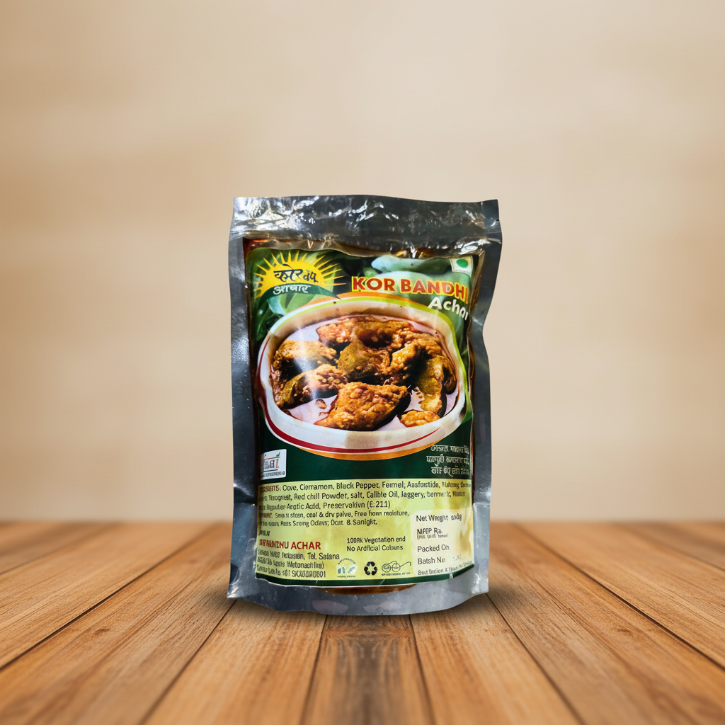 GAURI – Kore Kairi Lonche | Authentic, Homemade, Flavourful, No Artificial Colour | Pack of 500 GM