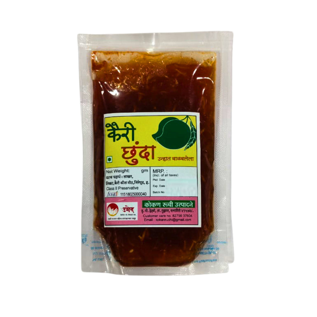 LAXMI NARAYAN Raw Mango Kairi Chunda Sweet Tangy Traditional Preparation Made from Grated Kairi Pack of 200 gm