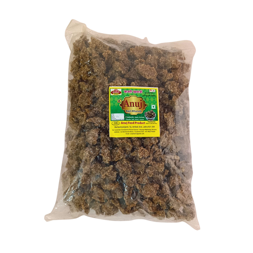 ANUJ FOODS  Bajra Kharodi, Made By Natural Ingredients, No Artificial Flavours, Pack of 500 gms