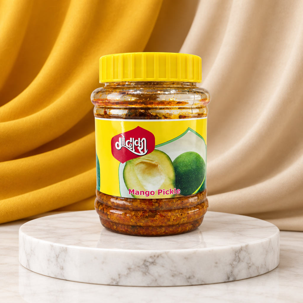 GODAWARI Mango Pickle, Godawari SHG, Natural Ingredients, No Artificial Colour, Pack of 500 gm